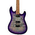 Ernie Ball Music Man Sabre HH Trem Electric Guitar BackdraftBlurple