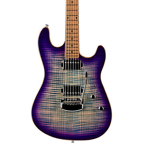 Ernie Ball Music Man Sabre HH Trem Electric Guitar Blurple