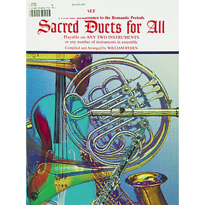 Alfred Sacred Duets for All B-Flat Clarinet & Bass Clarinet