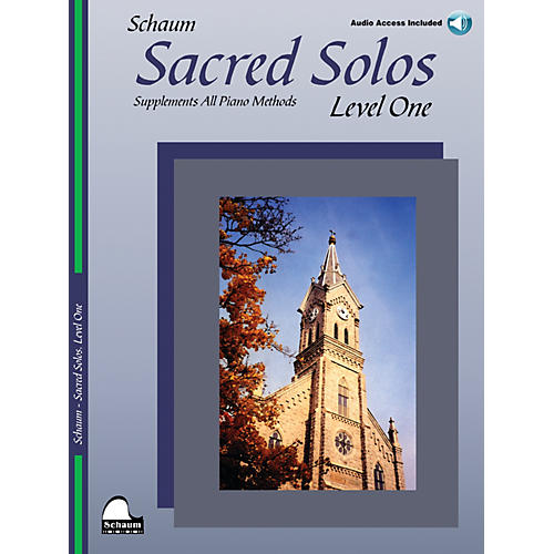 Sacred Solos (Level One) Educational Piano Book with CD (Level Elem)