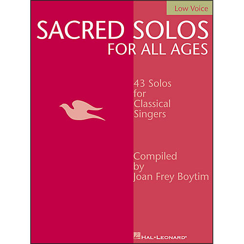 Hal Leonard Sacred Solos for All Ages for Low Voice