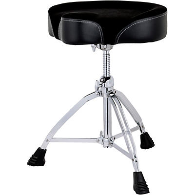 Mapex Saddle Top Double Braced Drum Throne - Black Cloth Top