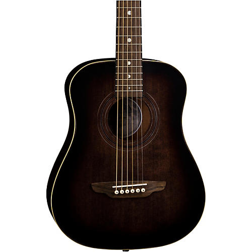 Luna Safari Artist Vintage Travel Acoustic Guitar Condition 1 - Mint Distressed Vintage Brownburst