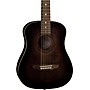 Open-Box Luna Safari Artist Vintage Travel Acoustic Guitar Condition 1 - Mint Distressed Vintage Brownburst