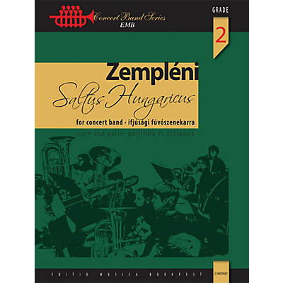 Editio Musica Budapest Saltus Hungaricus Concert Band Level 2 Composed by László Zempléni