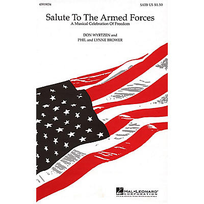 Hal Leonard Salute to the Armed Forces (Medley) SATB arranged by Don Wyrtzen