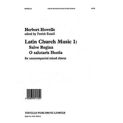 Novello Salve Regina/O Salutaris Hostia SATB Composed by Herbert Howells