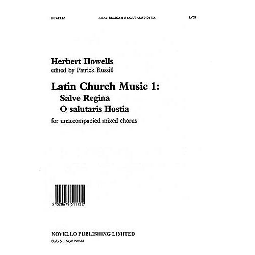 Novello Salve Regina/O Salutaris Hostia SATB Composed by Herbert Howells