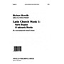 Novello Salve Regina/O Salutaris Hostia SATB Composed by Herbert Howells