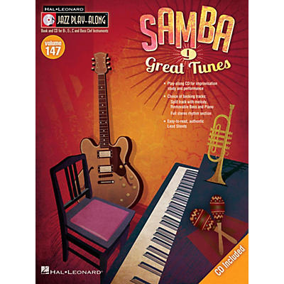 Hal Leonard Samba - Jazz Play-Along Volume 147 Book/CD