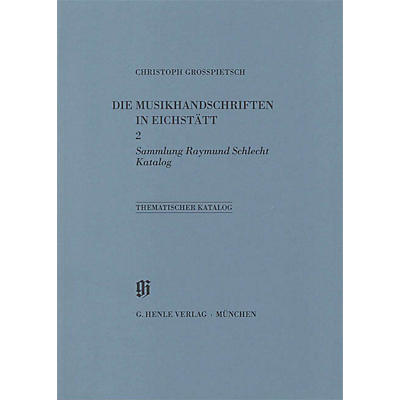 G. Henle Verlag Sammlung Raymond Schlecht, Katalog Henle Books Series Softcover