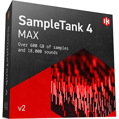 IK Multimedia SampleTank 4 MAX v2 Virtual Instrument Plug-in (Crossgrade)