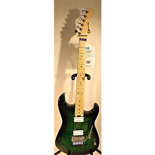 Charvel San Dimas SD1-2H Solid Body Electric Guitar Green burst