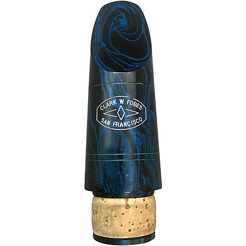Clark W Fobes San Francisco 10K Blue Clarinet Mouthpiece 2L Blue