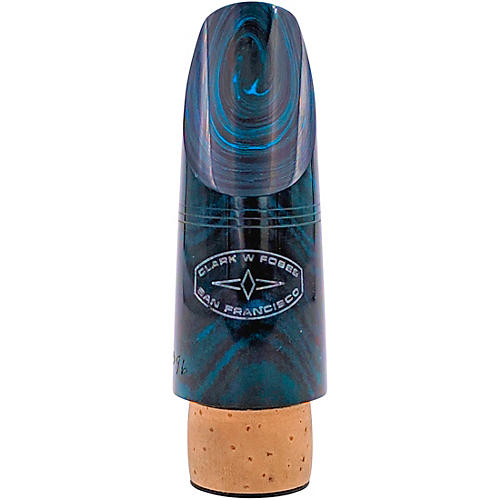 Clark W Fobes San Francisco 10k Blue Eb Clarinet Mouthpiece Condition 2 - Blemished 194744119514