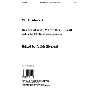 Novello Sancta Maria, Mater Dei (K.273) SATB