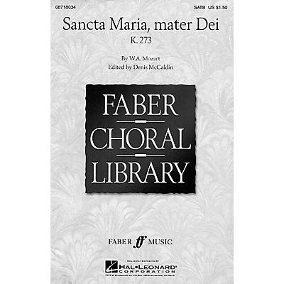 Hal Leonard Sancta Maria, Mater Dei (SATB) SATB arranged by Denis McCaldin