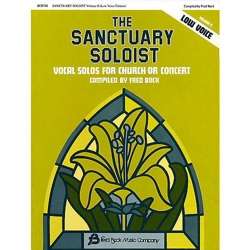 Fred Bock Music Sanctuary Soloist #2 - Low Vocal Solos (Low Voice)