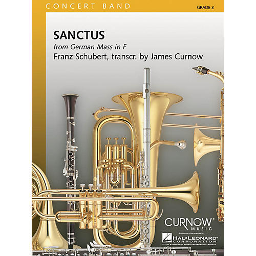 Sanctus (Grade 3 - Score Only) Concert Band Level 3 Arranged by James Curnow