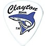 Clayton Sand Shark Acetal Grip Guitar Pick 6-Pack 1.0 mm