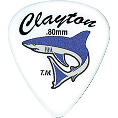 Clayton Sand Shark Acetal Grip Guitar Pick