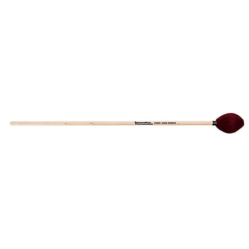 Innovative Percussion Sandi Rennick Marimba Birch Mallets Cranberry Yarn Hard