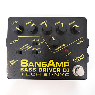 Tech 21 SansAmp Bass Driver DI Bass Effect Pedal
