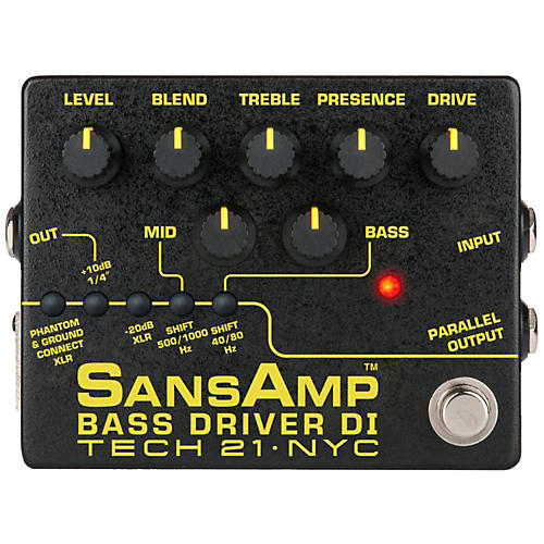 SansAmp Bass Driver DI Effects Pedal