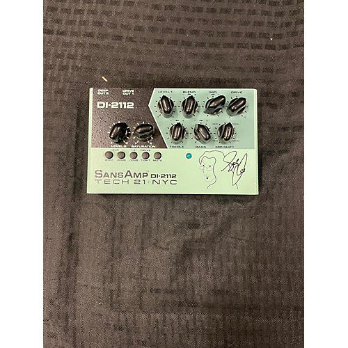 Tech 21 SansAmp DI-2112 Bass Effect Pedal