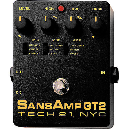 SansAmp GT2 Tube Amp Emulator