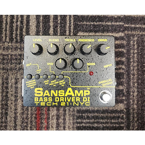 Tech 21 SansAmp Para Driver DI Preamp Pedal V2 Pedal