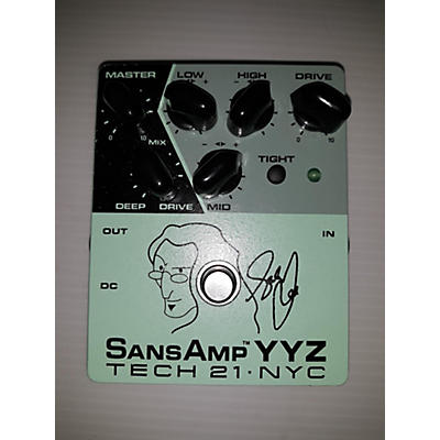 Tech 21 SansAmp YYZ Bass Effect Pedal