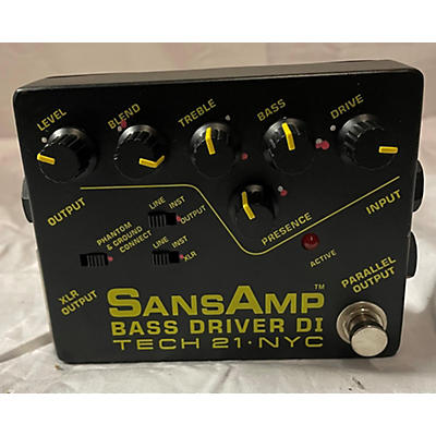 Tech 21 Sansamp Bass Driver DI Direct Box