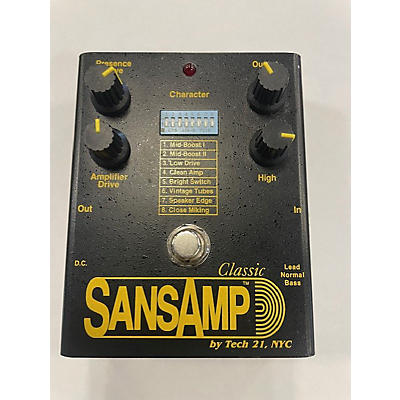 Tech 21 Sansamp Classic Reissue Effect Pedal