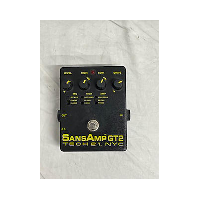 Tech 21 Sansamp GT2 Tube Amp Emulator Effect Pedal