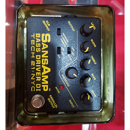 Tech 21 Sansamp PBDR Bass Driver DI Bass Effect Pedal