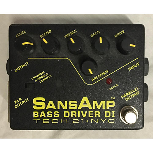 Sansamp PBDR Bass Driver DI Bass Effect Pedal