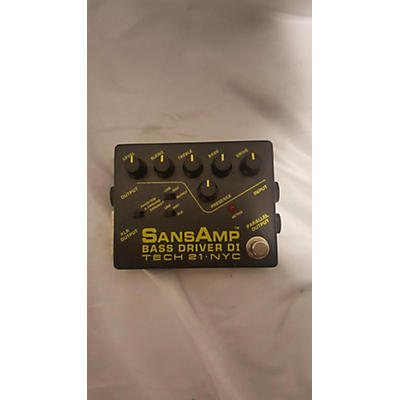 Tech 21 Sansamp PBDR Bass Driver DI Bass Effect Pedal