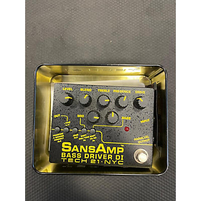 Tech 21 Sansamp PBDR Bass Driver DI Bass Effect Pedal