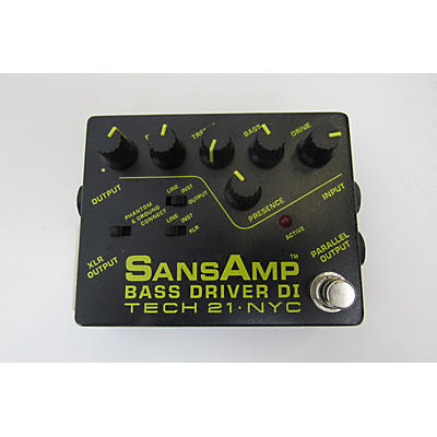 Tech 21 Sansamp PBDR Bass Driver DI Bass Effect Pedal