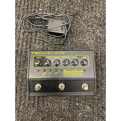 Tech 21 Sansamp PBDR Bass Driver DI Bass Effect Pedal