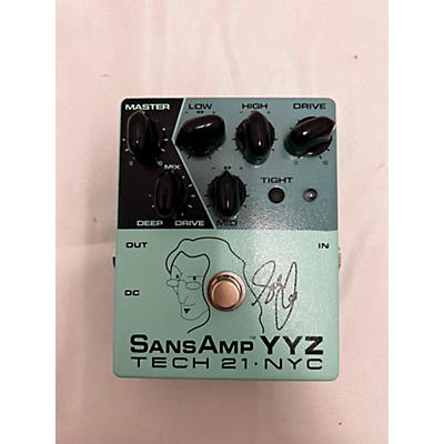 Tech 21 Sansamp YYZ Geddy Lee Bass Effect Pedal