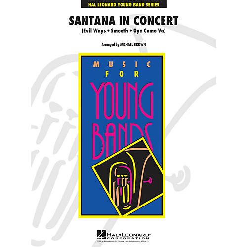 Hal Leonard Santana In Concert - Young Band Series Level 3
