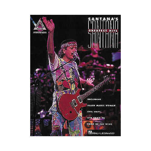 Hal Leonard Santana's Greatest Hits Guitar Tab Songbook