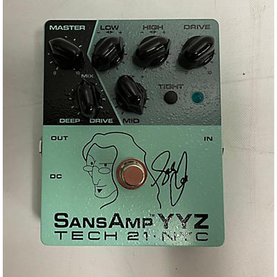Tech 21 SanzAmp YYZ Bass Effect Pedal