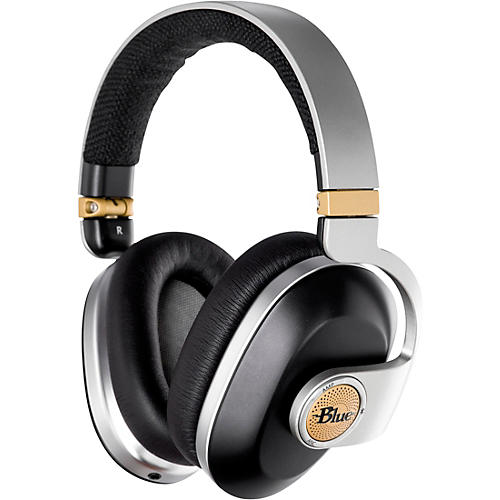 BLUE Satellite Premium Noise-Cancelling Wireless Headphones with Built-In Audiophile Amp