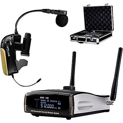 Nady Satellite SMHT-100 - 100-Channel True Diversity Wireless Instrument System for Saxophone and Horns