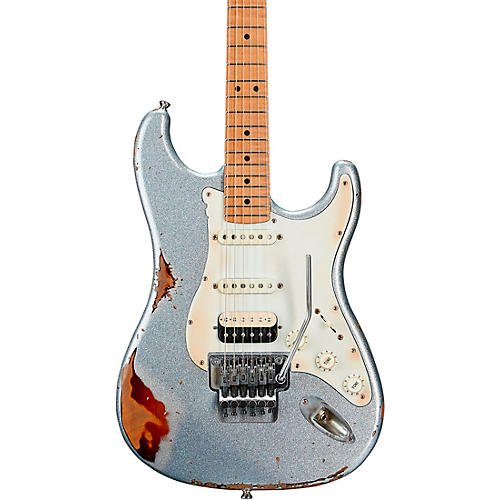 LsL Instruments Saticoy 22 6-String Electric Guitar Ice Blue Sparkle over 3SB Saticoy