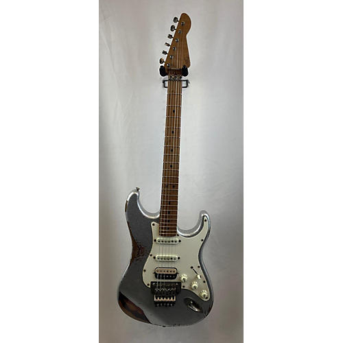 LsL Instruments Saticoy 22 Solid Body Electric Guitar Silver Sparkle