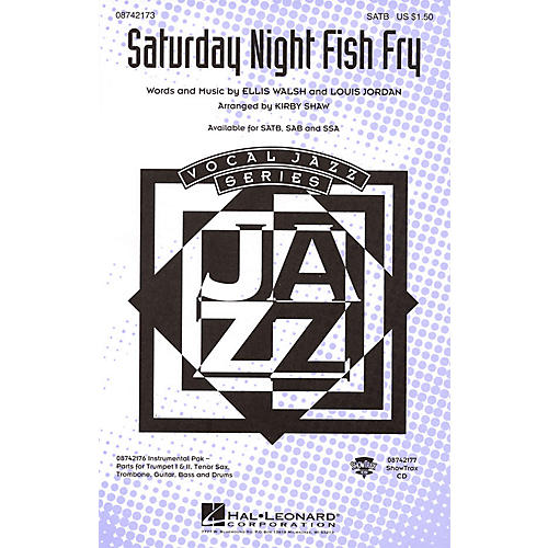 Hal Leonard Saturday Night Fish Fry ShowTrax CD Arranged by Kirby Shaw